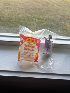 McDonalds Happy Meal Toy #8 Disney Hercules Calliope & Ice Titan 1996 NIP